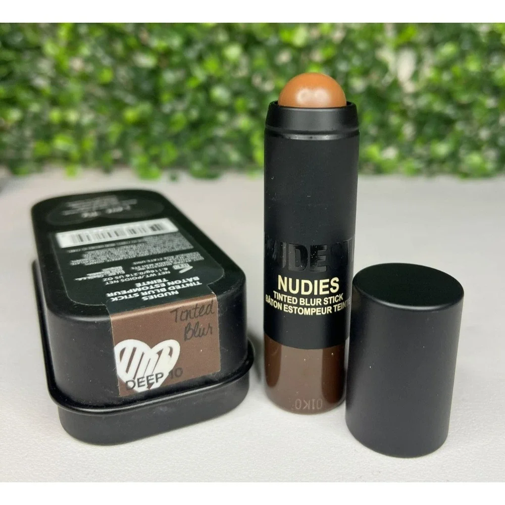 NUDESTIX Nudies Tinted Blur Stick  ~ Deep 10 ~ NEW